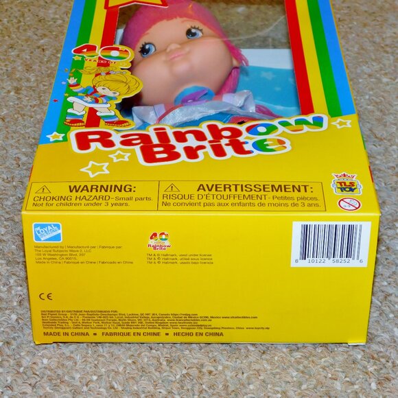 2024 The Loyal Subjects 12" Rainbow Brite Moonglow Doll MIB Brand New - Picture 7 of 8